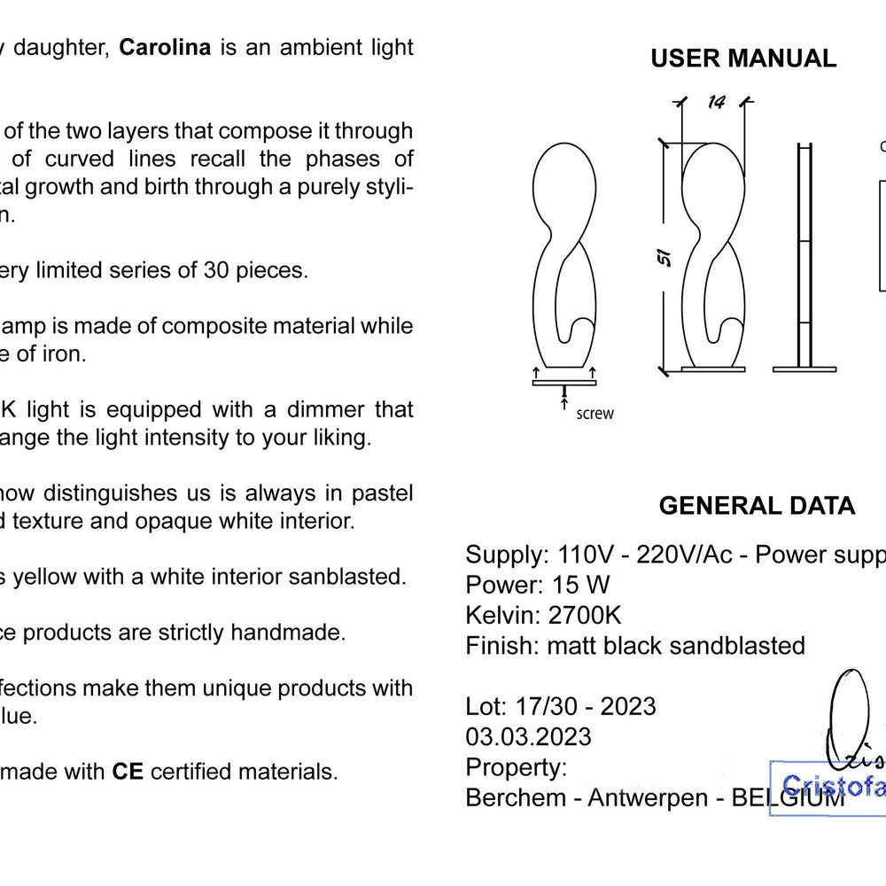 
                  
                    Carolina Table Lamp
                  
                